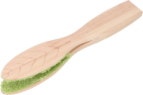 Leaf Cleaning Tongs, Plant Leaf Cleaning Brush With Wooden Handle, Leaf Shape Plant Cleaner Plant Leaf Cleaning Tool in Saudi Arabia
