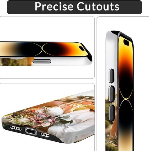 Custom Pictures Phone Case for iPhone 17/16/15/14/13/12/11 Pro Max Mini, Personalized Phone Cases, Customized Photo Black Liquid Silicone Soft Gel Rubber Cover for Birthday Friends Family in Kuwait