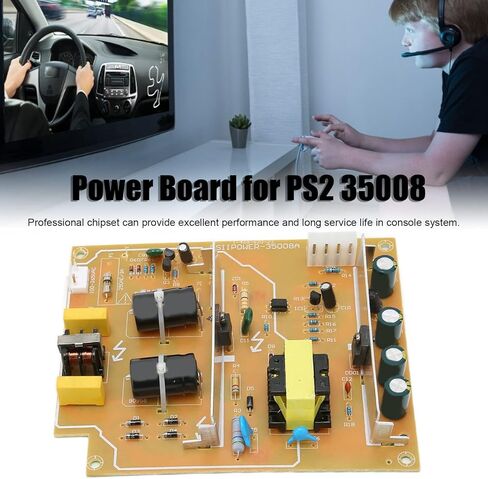مزود الطاقة Kodrily PS2 ، لوحة طاقة CONSOLE PCB ، لوحة الطاقة الداخلية الاحترافية لإكسسوارات إصلاح PS2 ، وقطع غيار استبدال لوحة إمدادات الطاقة لـ PS2‑35008 in Saudi Arabia
