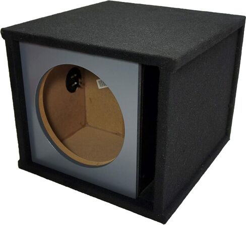 American Sound Connection Car Audio Single 10" Slot Vented Paintable Baffle Stereo Sub Box Enclosure in Saudi Arabia