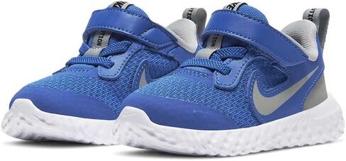 حذاء الجري المدرسي Revolution 5 Grade للجنسين من Nike للأطفال، أسود/Sunset Pulse، 4.5Y عادي للأطفال الكبار في الولايات المتحدة in Saudi Arabia