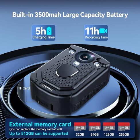 64 جيجابايت 4K كاميرا الجسم F1 حزمة مع قوس كوب الشفط in Kuwait