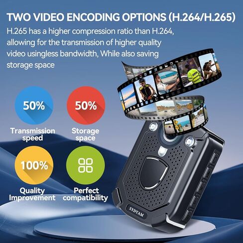 64 جيجابايت 4K كاميرا الجسم F1 حزمة مع قوس كوب الشفط in Kuwait