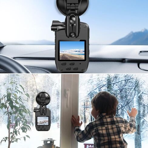 64 جيجابايت 4K كاميرا الجسم F1 حزمة مع قوس كوب الشفط in Kuwait