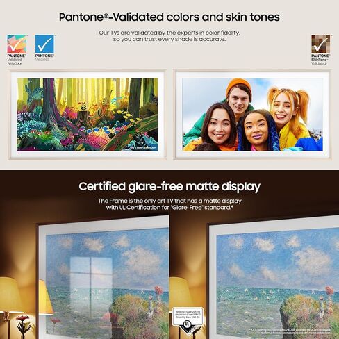 Samsung 65 بوصة الإطار LS03D QLED 4K SMART TV BUNDLE ، HDRAM HDR ، وضع الفنون ، حزمة الجدار النحيف ، Alexa مدمج W/AUX HDMI ، حماية CPS 24 شهر in Saudi Arabia