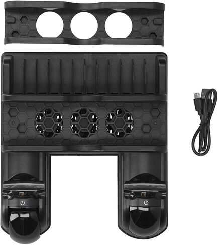 مروحة التبريد لـ Slim Pro ، Game Console Cooling Fan Rov Vertical Stand Controller Charger Station for Slim Pro in Saudi Arabia