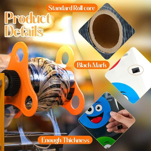 Henoyso 2 Roll Cup Sealer Film لآلة الختم 90-105 مم 6400 كوب من فيلم Sealer Bubble Tea Film لـ 16 أوقية من البلاستيك للشاي الفقاعي والماء والقهوة والعصير والصودا (شكرًا لك) in Saudi Arabia
