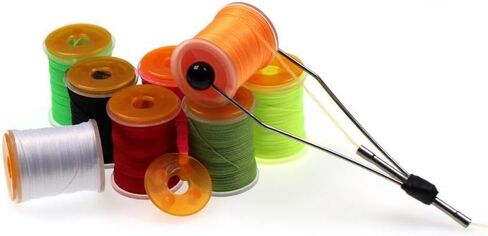 1Pc Black Fly Tying Thread, Fly Tying Thread Fishing Accessories Flies Tying Material Fluorescent 100Yard 200D Bass Fishing Hook Line Tying Materials in Saudi Arabia