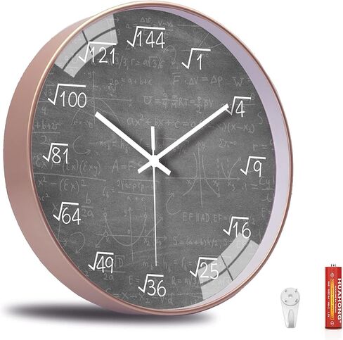 كينفي ساعة ايام الاسبوع 12 انش، ساعات عصرية لا تصدر دقات تعمل بالبطارية، ساعة يوم انالوج لكبار السن، ساعة كلاسيكية للمكتب والمنزل والحمام والمطبخ وغرفة النوم والمدرسة وغرفة المعيشة، ساعة هدية فريدة من in Kuwait