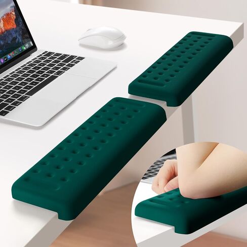 Sushret L-Shaped Desk Elbow Pad for Desk, 2-Pack Elbow Rest, Black in Kuwait