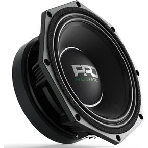 PRO108MB Loudspeaker - 10" Midbass Aluminum Basket, 1600W Max, 400W RMS, 8 Ohms - Premium Quality Audio Door Speakers for Car or Truck Stereo Sound System (MB-PRO108MB) in Saudi Arabia