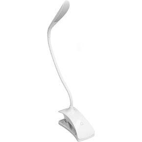 Fafeicy USB Rechargeable LED Desk Lamp 3 Brightness Levels LED Reading Light Flexible Gooseneck Table Lamp with 16 Bright LEDs for Studying Working Camping in Saudi Arabia