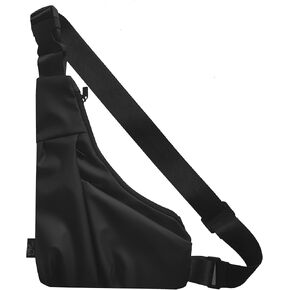 Lightweight Crossbody Bag for Women Men, Anti Theft Sling Bag with Back Pocket, Waterproof Chest Bag for Daily Use, Hiking, Cycling, Running. in Saudi Arabia