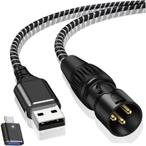 محول مقبس الصوت BOIOT بطول 10 أقدام USB إلى 3.5 مم TRS، سلك صوت ستيريو USB ذكر إلى 3.5 مم ذكر AUX، متوافق مع الكمبيوتر المحمول، ومكبر الصوت، والنوافذ، لا ينطبق على الشحن ومنافذ MP3 والسيارة والتلفزيون USB in Kuwait