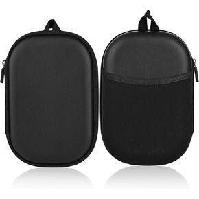 OEM Replacement Headphone Case Compatible with Bose QC45 QC35 QC25 QC15 NC700, Wireless Headphones/Headset, Genuine Hard Shell Travel Carrying Bag with Cable Storage, Black in Saudi Arabia