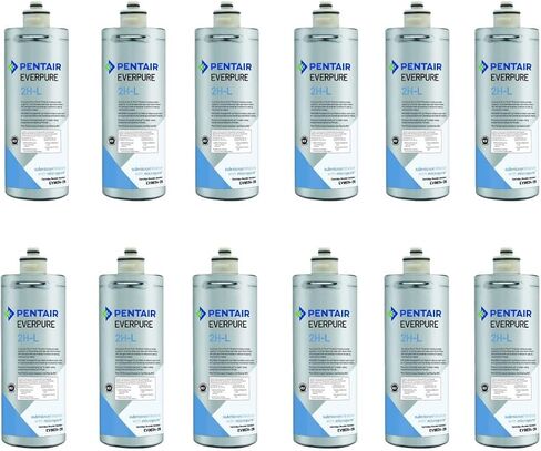Everpure 2H-L | Aquverse A100 | Pentair S-54 Replacement Filter Cartridge for Water Cooler | NSF Certified | 12-Pack in Saudi Arabia