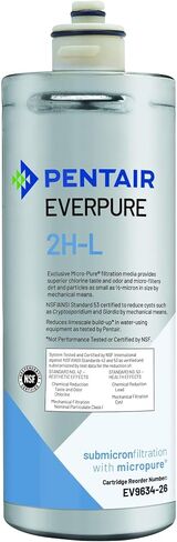 Everpure 2H-L | Aquverse A100 | Pentair S-54 Replacement Filter Cartridge for Water Cooler | NSF Certified | 12-Pack in Saudi Arabia