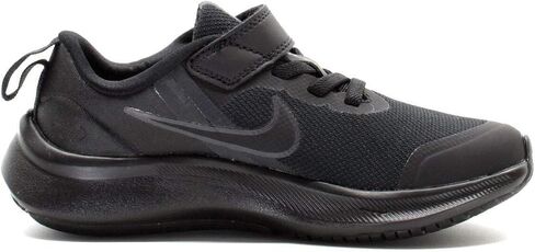 Nike Unisex-Child Star Runner 3 Pre School Running Shoe (Black/Black, Numeric_13_Point_5) in Saudi Arabia