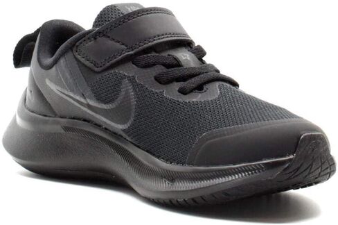 Nike Unisex-Child Star Runner 3 Pre School Running Shoe (Black/Black, Numeric_13_Point_5) in Saudi Arabia