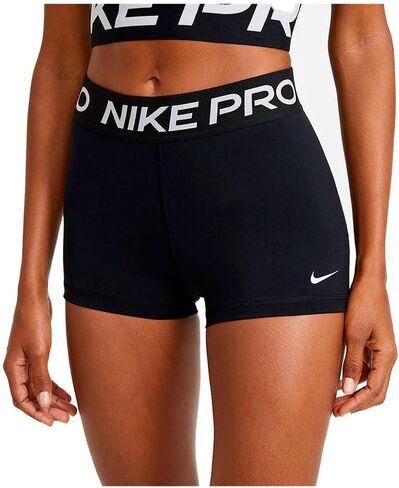 Nike Pro 365 Women's 5" Shorts (Black/White, XS 5, x_s) in Saudi Arabia