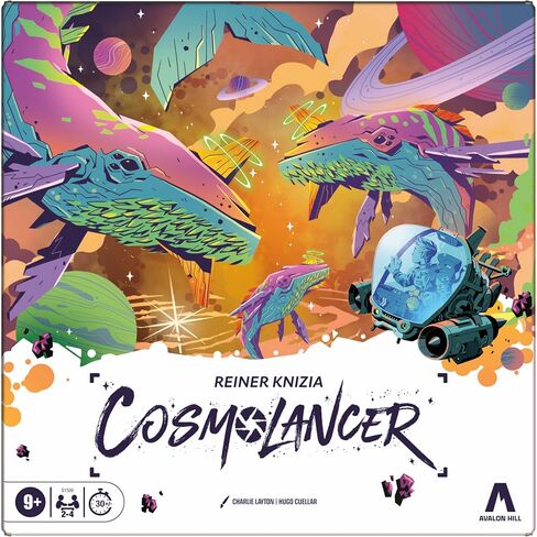 لعبة لوحة Cosmolancer | لعبة استراتيجية من قبل راينر Knizia | الأعمار 9 وما فوق | 2 إلى 4 لاعبين | 30 دقيقة. | الألعاب العائلية للأطفال والمراهقين والكبار in Saudi Arabia