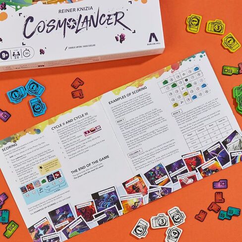 لعبة لوحة Cosmolancer | لعبة استراتيجية من قبل راينر Knizia | الأعمار 9 وما فوق | 2 إلى 4 لاعبين | 30 دقيقة. | الألعاب العائلية للأطفال والمراهقين والكبار in Saudi Arabia
