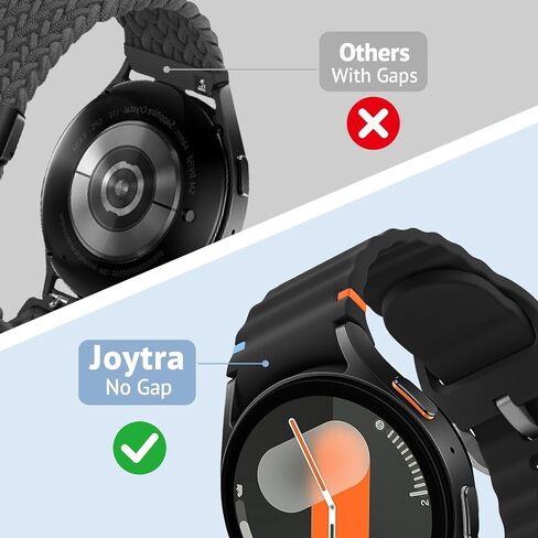 6 حزمة سبورت باند متوافقة مع Samsung Galaxy Watch 7 Band 40mm 44mm ، لا يوجد حزام سيليكون ناعم لمجرة Galaxy Watch 6 5 4 Fe/Galaxy Watch 6/4 Classic 47mm 43mm 46mm 42mm/Watch 5 Pro 45mm Men نساء in Saudi Arabia