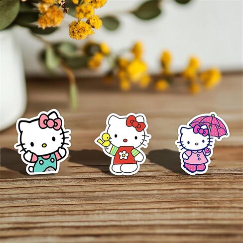 50pcs ملصقات Lilo & Stitch للأطفال ، شخصيات كرتون جميلة ، ملصقات مقاومة للماء للفينيل لزجاجة ماء لتلصق Toy Captop for DIY تزيين الهواتف القبعة. in Kuwait