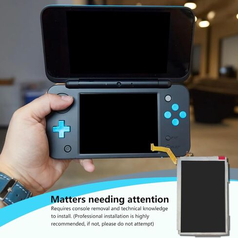 شاشة Suifaqi التي تمت ترقيتها باستبدال أعلى شاشة LCD لـ Nin-Tendo 3DS XL 2015 in Saudi Arabia