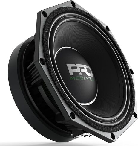 PRO108MB Loudspeaker - 10" Midbass Aluminum Basket, 1600W Max, 400W RMS, 8 Ohms - Premium Quality Audio Door Speakers for Car or Truck Stereo Sound System (MB-PRO108MB) in Saudi Arabia