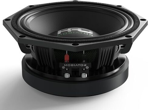 PRO108MB Loudspeaker - 10" Midbass Aluminum Basket, 1600W Max, 400W RMS, 8 Ohms - Premium Quality Audio Door Speakers for Car or Truck Stereo Sound System (MB-PRO108MB) in Saudi Arabia