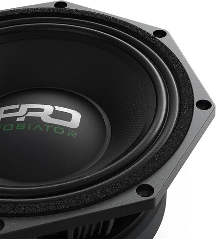 PRO108MB Loudspeaker - 10" Midbass Aluminum Basket, 1600W Max, 400W RMS, 8 Ohms - Premium Quality Audio Door Speakers for Car or Truck Stereo Sound System (MB-PRO108MB) in Saudi Arabia