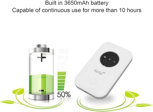 مودم USB المحمول 4G للسفر ، ونقطة ساخنة للهاتف المحمول مقفلة 300 ميجا بت في الثانية مع فتحة بطاقة SIM ، 3650 حصان ، اتصال سريع وسهل ، ودعم 10 أجهزة متصلة in Kuwait