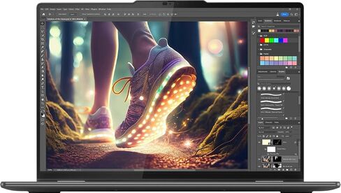 Lenovo Yoga 7 16 2-in-1 AI PC Laptop 16" WUXGA IPS Touch Glossy Intel 12-core Ultra 7 155U 16GB RAM 1TB SSD Backlit Fingerprint Thunderbolt FHD IR Privacy Camera Win11Pro + 3-in-1 Accessories in Saudi Arabia
