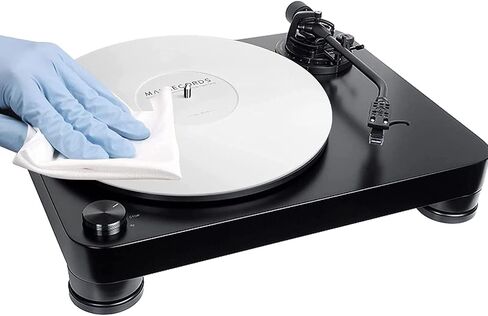 LP Vinyl Record Phonograph Turntable Specialty Dry Wipe 10 Pack (Lint & Dust Free) No Messy Sprays - Lower Particle & Fiber Release Than Cotton or Standard Fibers. in Saudi Arabia
