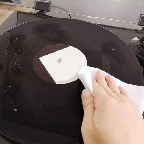 LP Vinyl Record Phonograph Turntable Specialty Dry Wipe 10 Pack (Lint & Dust Free) No Messy Sprays - Lower Particle & Fiber Release Than Cotton or Standard Fibers. in Saudi Arabia