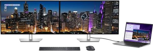 Dell Dell-U3225Qe Ultrasharp 32 بوصة 4K UHD 120Hz 16: 9 IPS حزمة شاشة سوداء مع 2 سنة CPS حزمة حماية محسنة in Saudi Arabia