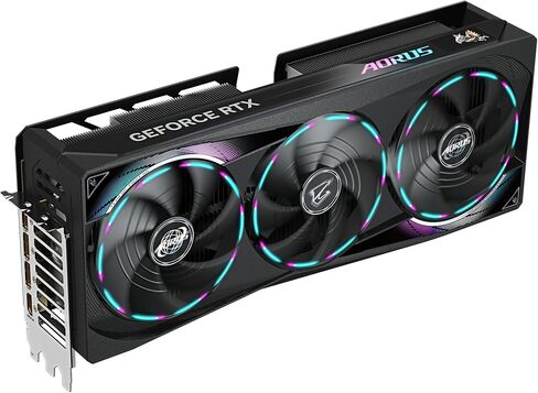 Gigabyte AORUS GeForce RTX 5070 Ti Master 16G Graphics Card - 16GB GDDR7, 256 Bit, PCI-E 5.0, 2670 MHz Core Clock, 3 x DP 2.1a, 1 x HDMI 2.1b, NVIDIA DLSS 4, GV-N507TAORUS M-16GD in Saudi Arabia