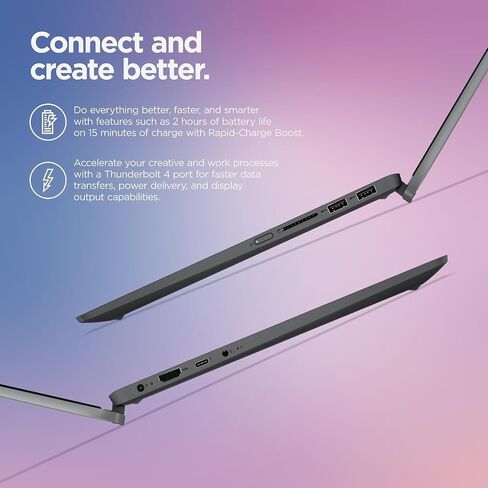 Lenovo IdeaPad Flex 5i 2-in-1 Laptop (14" FHD+ Touchscreen, Intel Core i3-1215U, 8GB RAM, 512GB SSD) Convertible, Fingerprint, Backlit, FHD Webcam, Win 11 Home (Renewed) in Saudi Arabia