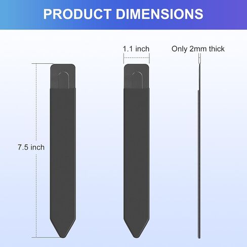 Pencil Holder Compatible for Apple Pencil 2nd Generation Leather Sleeve Pocket Pouch-Grey in Saudi Arabia