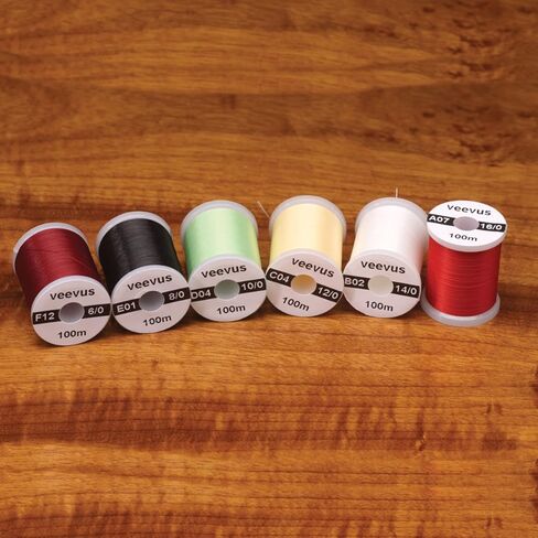 10/0 VEEVUS THREAD - ASSORTED COLORS - Brown - FLY TYING in Kuwait