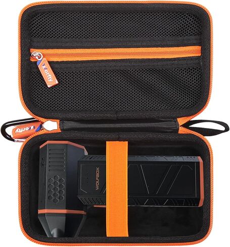 Case for WOLFBOX MegaFlow 50/ MF50/ VASSON/ZOAIVR Electric Air Duster, Travel Portable Hard Storage Bag(Case Only) (Black) in Saudi Arabia