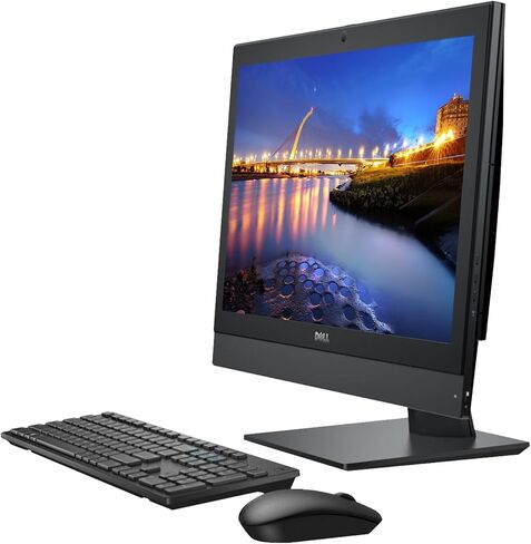Dell All in 3240 كمبيوتر سطح المكتب ، جهاز كمبيوتر Desktop Aio Optiplex ، Intel Core 6th ، ذاكرة وصول عشوائي 8 جيجا بايت ، 256 جيجا بايت SSD ، لا Cam Windows 11 Pro (متجدد) in Kuwait