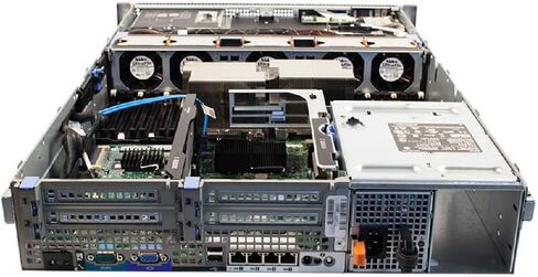 خادم المحاكاة الافتراضية المتطورة 12-كور 64 جيجابايت ذاكرة الوصول العشوائي 12TB RAID POWEREDGE R710 (متجدد) in Saudi Arabia
