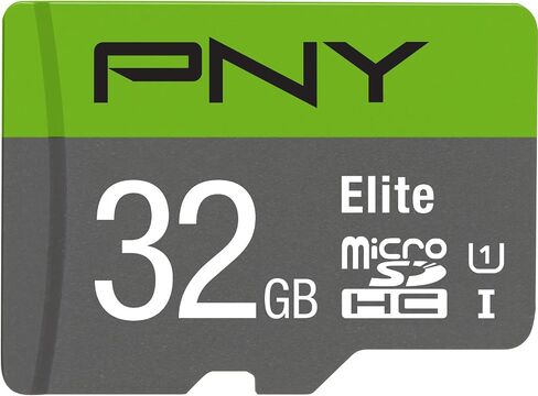 pny elite ™ dash camera class 10 u1 v10 microsdhc flash card - تصل إلى 100 ميجابايت/ثانية السرعة القراءة والفيديو الكامل HD ، مثالي لكاميرات اندفاعة ، متوافقة مع كاميرات DSLR ، وكاميرات الفيديو HD ، 5 عبوات in Saudi Arabia