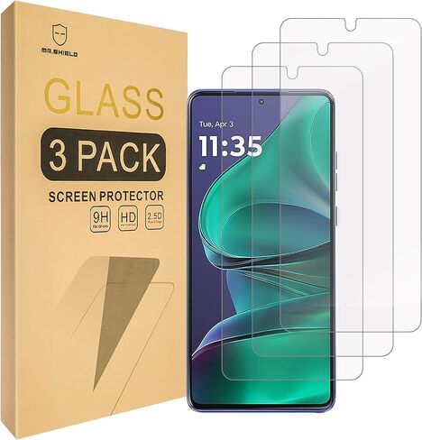 Mr.Shield Screen Protector compatible with Motorola Moto G Stylus 5G (2025) [NOT for 2024 model] [Tempered Glass] [3-PACK] [Japan Glass with 9H Hardness] in Saudi Arabia