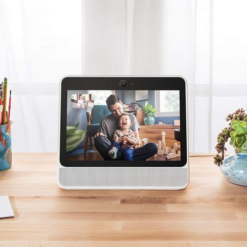 Facebook Portal [Gen 1]. Smart, Hands-Free Video Calling with Alexa Built-in (Renewed) in Saudi Arabia
