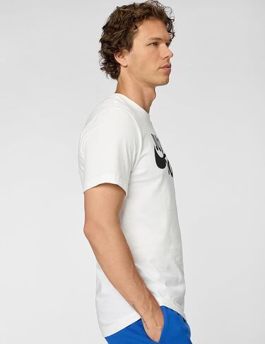 تيشيرت سووش مطبوع بعبارة "JUST DO IT" للرجال من نايكي in Kuwait