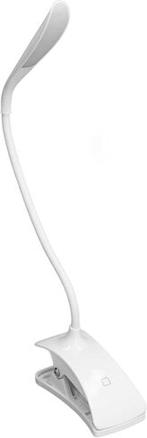 Fafeicy USB Rechargeable LED Desk Lamp 3 Brightness Levels LED Reading Light Flexible Gooseneck Table Lamp with 16 Bright LEDs for Studying Working Camping in Saudi Arabia