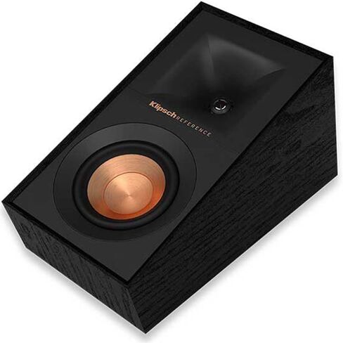 Klipsch Reference Next Generation R-40SA Dolby Atmos High-Performance, Horn-Loaded Elevation Surround Speaker Pair for Best-in-Class Immersive Home Theater in Black in Saudi Arabia